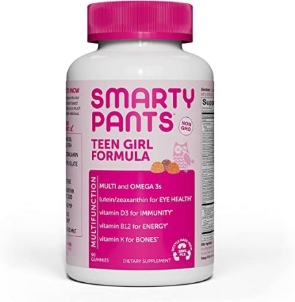 SmartyPants Gummy Multivitamins: Teen Girl Formula 90 Count
