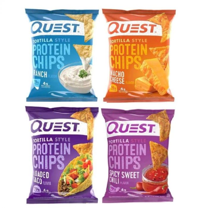 Quest Tortilla Style Protein Chips - Variety Pack - Image 1